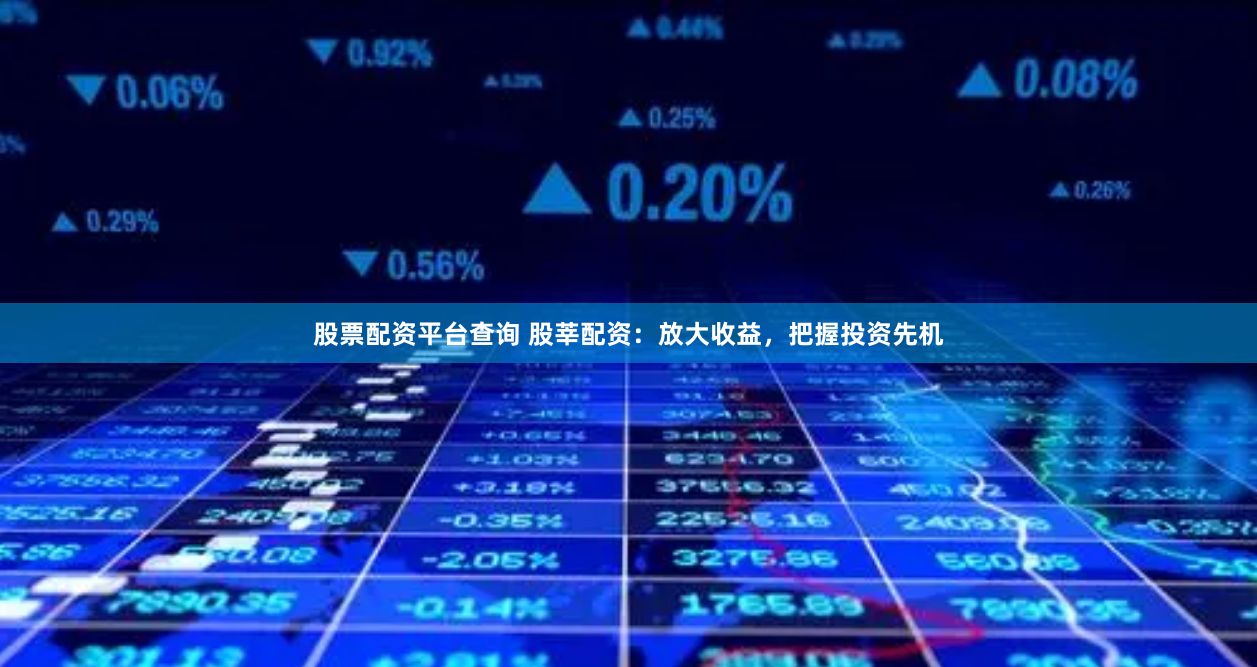 股票配资平台查询 股莘配资：放大收益，把握投资先机
